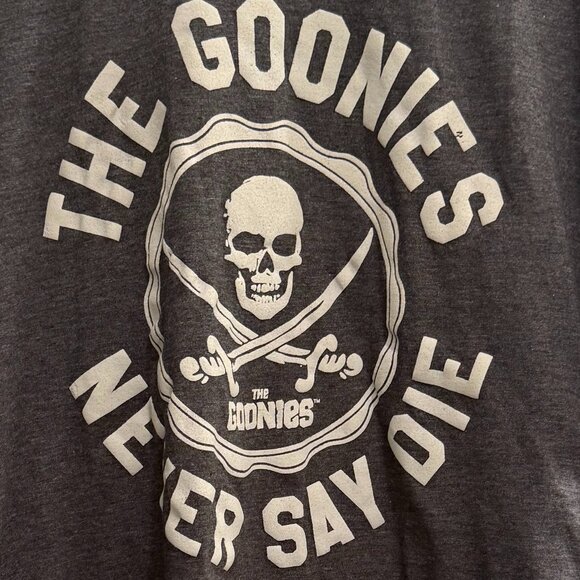 The Goonies T Shirt Men 2XL Gray Movie Fan Tee 80s - Picture 1 of 3